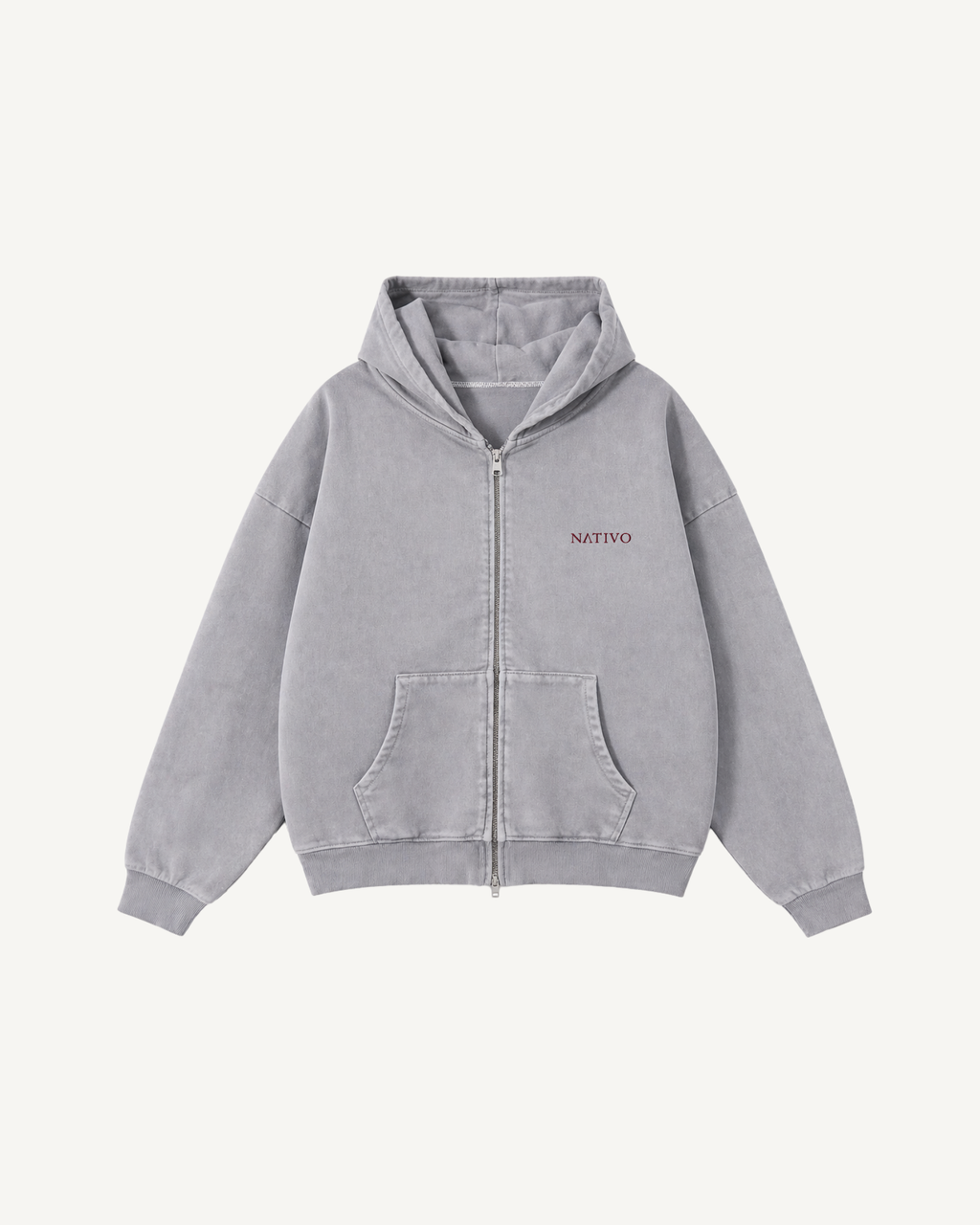 Everyday zip up