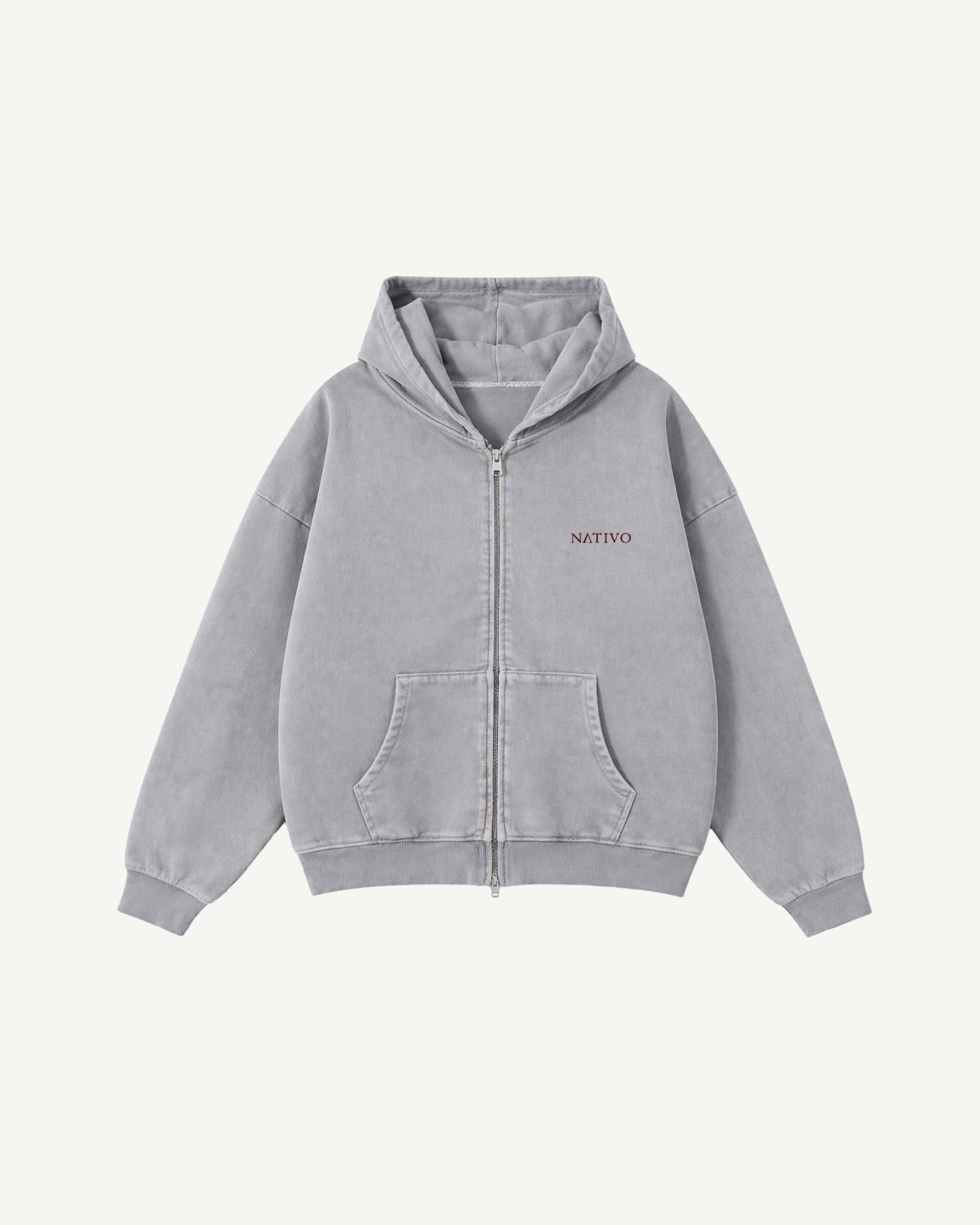 Everyday zip up