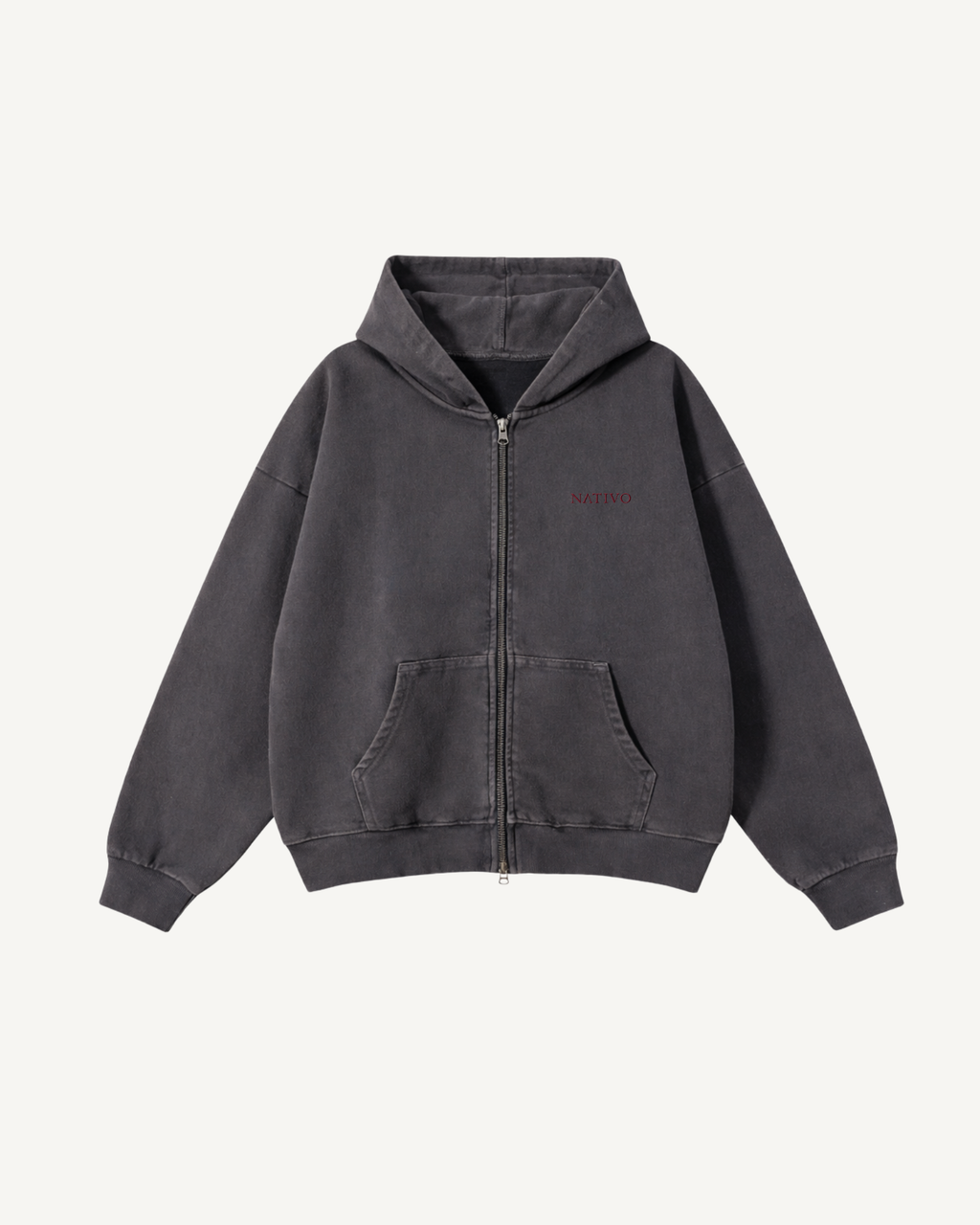 Everyday zip up