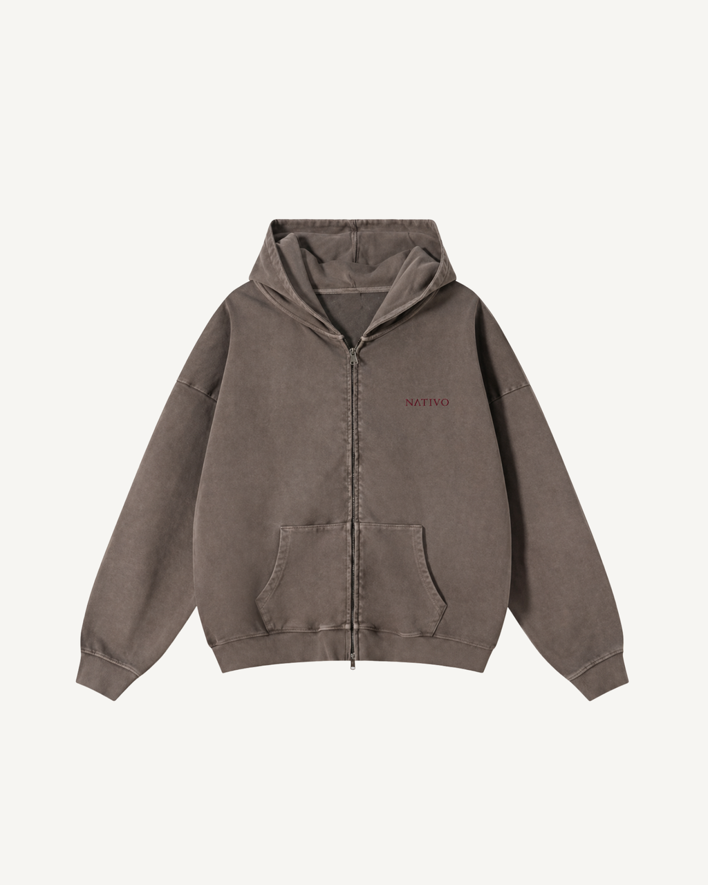 Everyday zip up