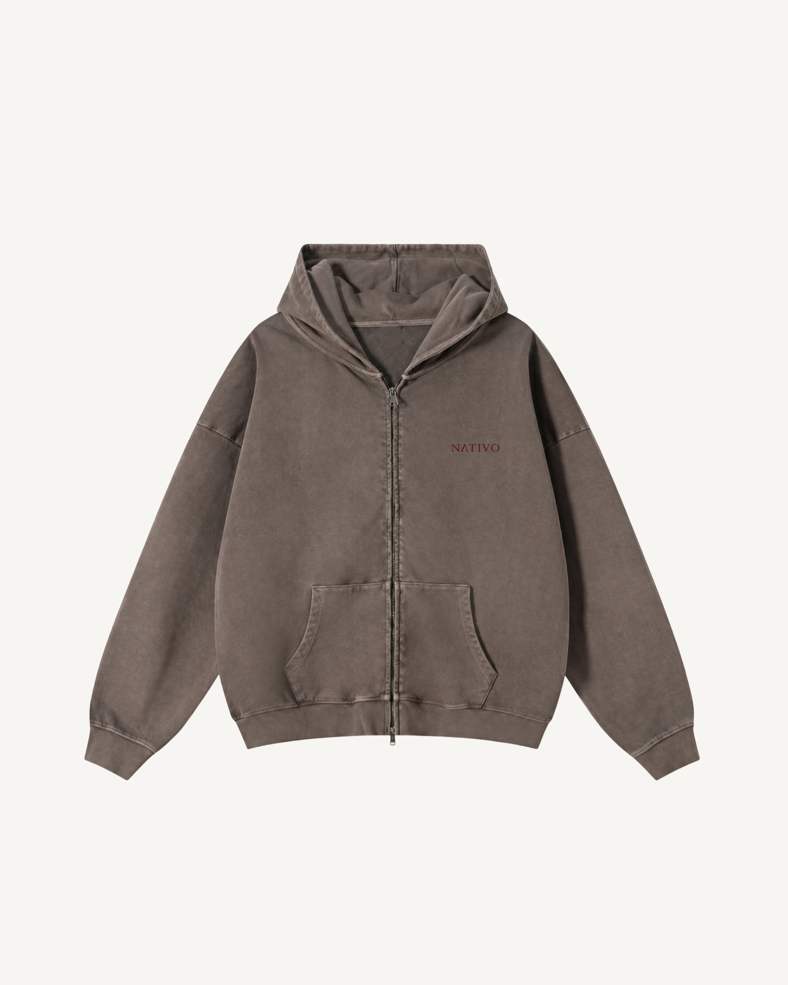 Everyday zip up