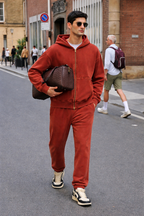 Pantalone tuta rosso