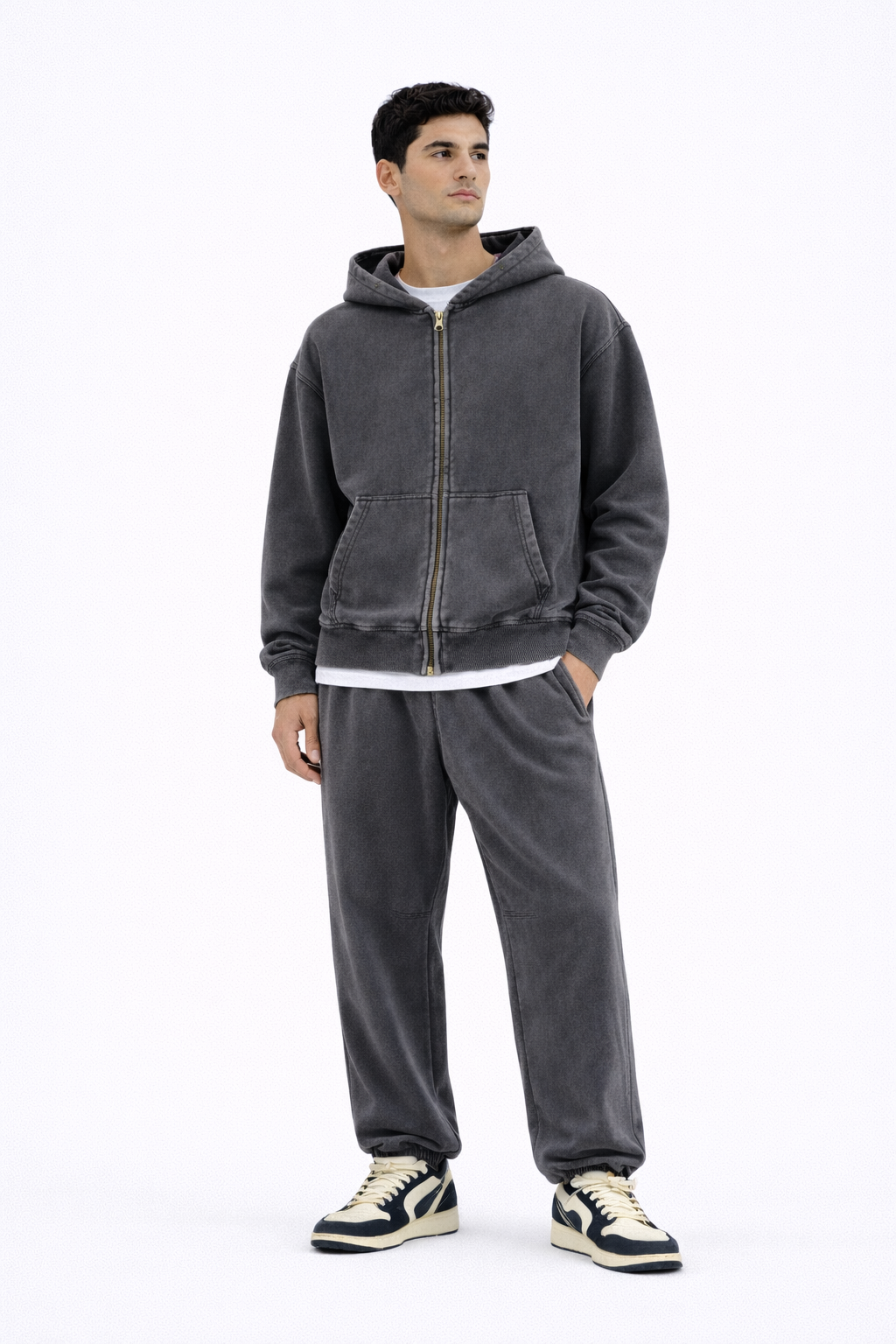 Pantalone tuta grigio