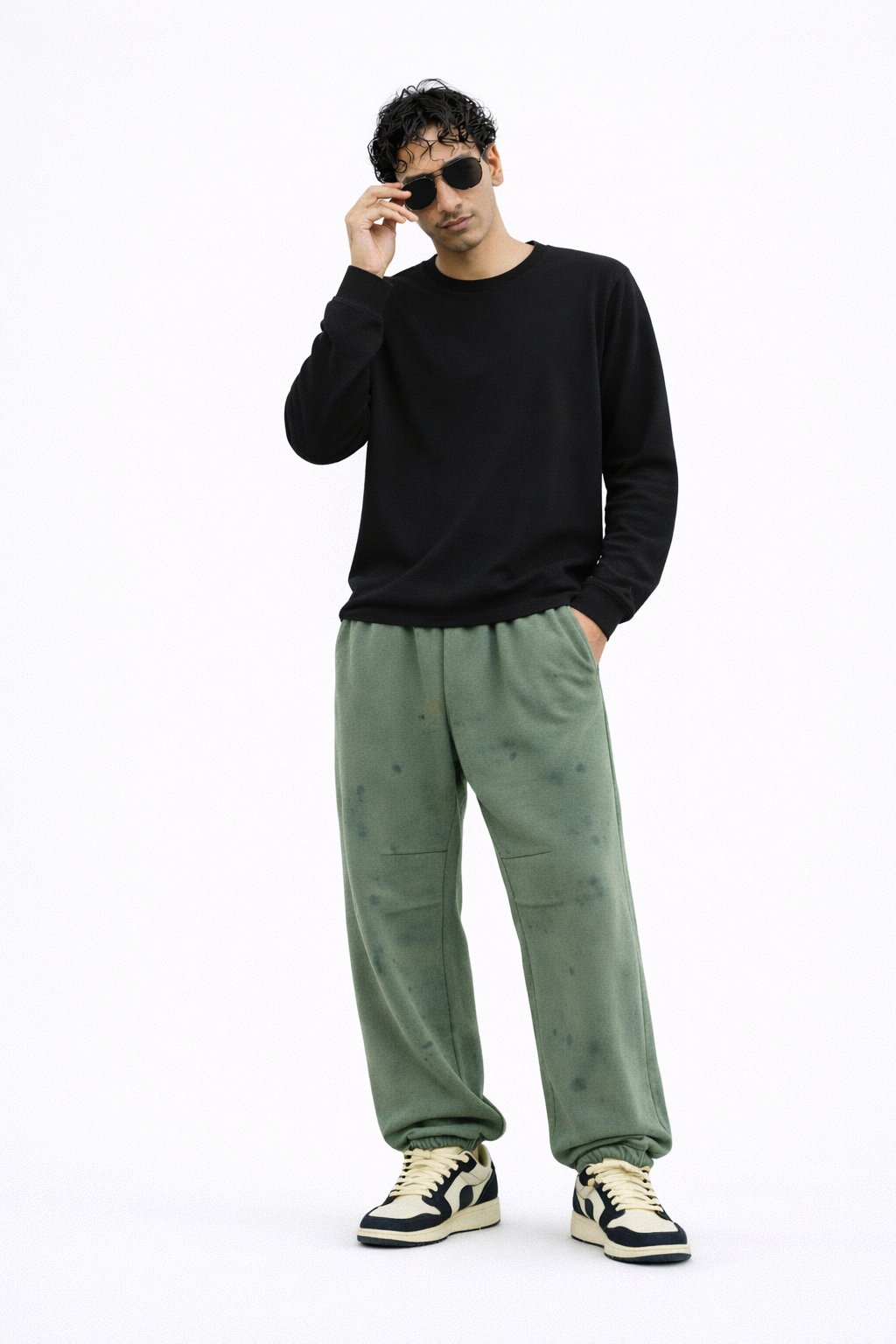 Pantalone tuta Verde