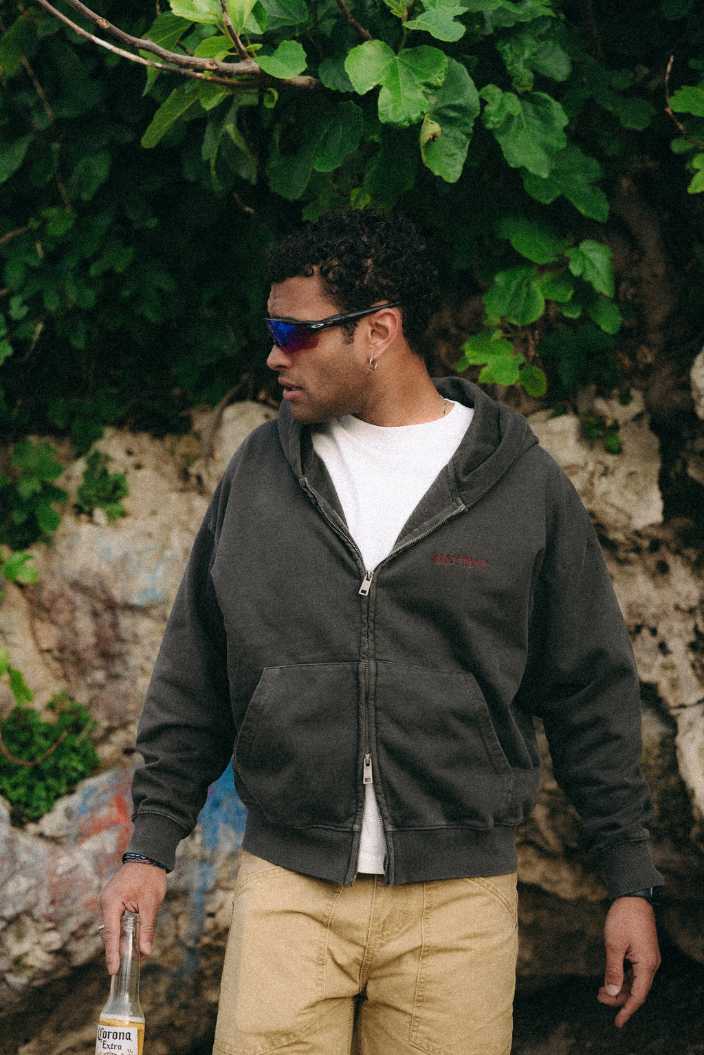 Everyday zip up