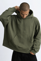 Hoodie salvia