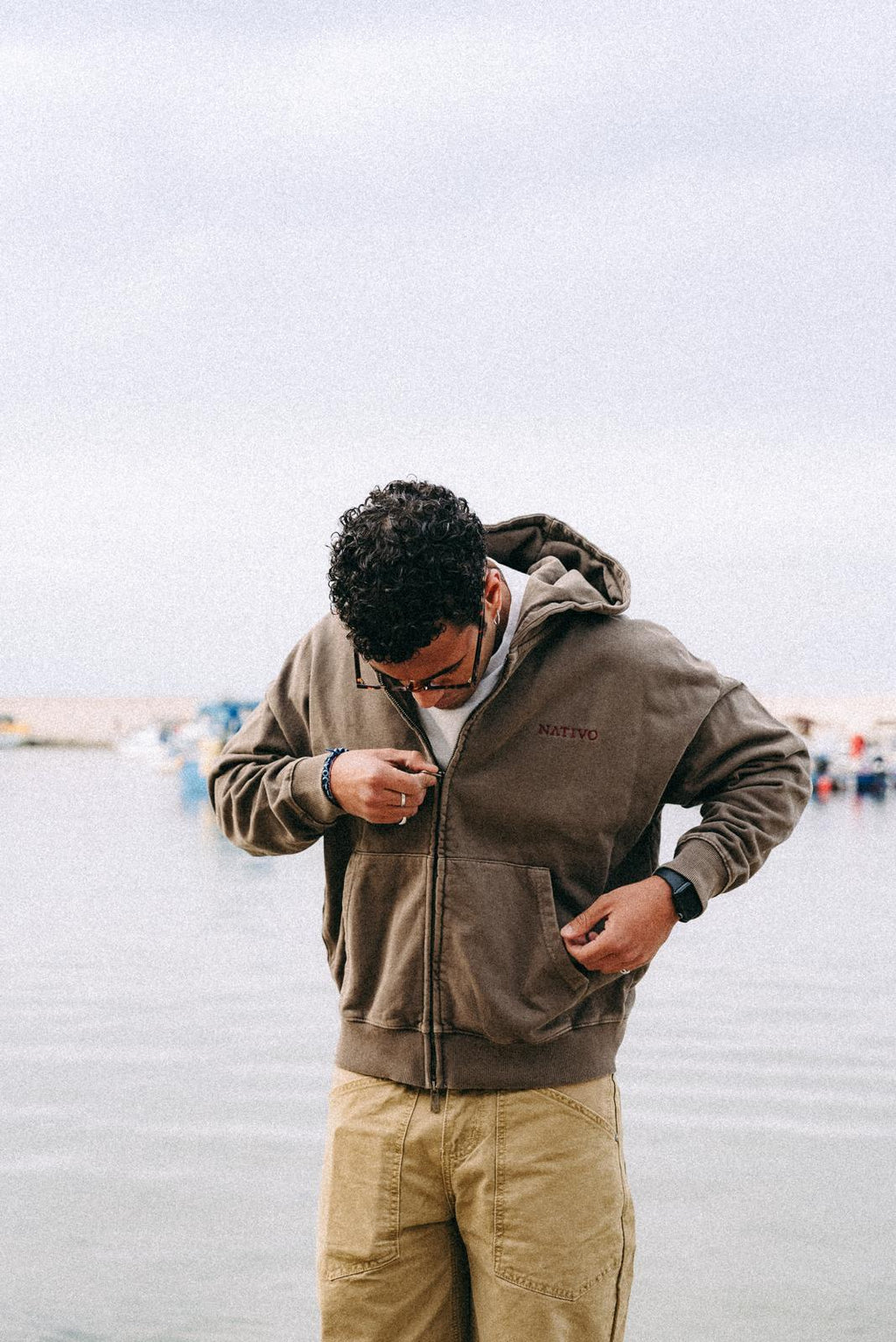 Everyday zip up